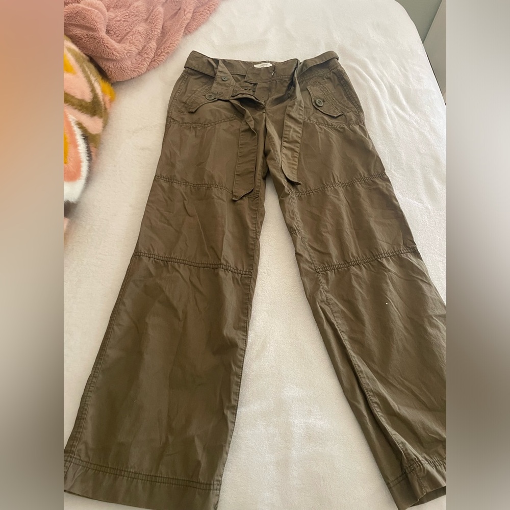LOFT GREEN PANTS